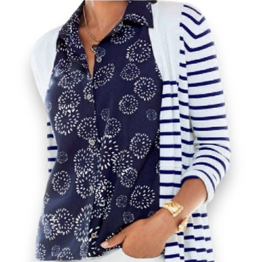 Cabi Sleeveless Button Down Top